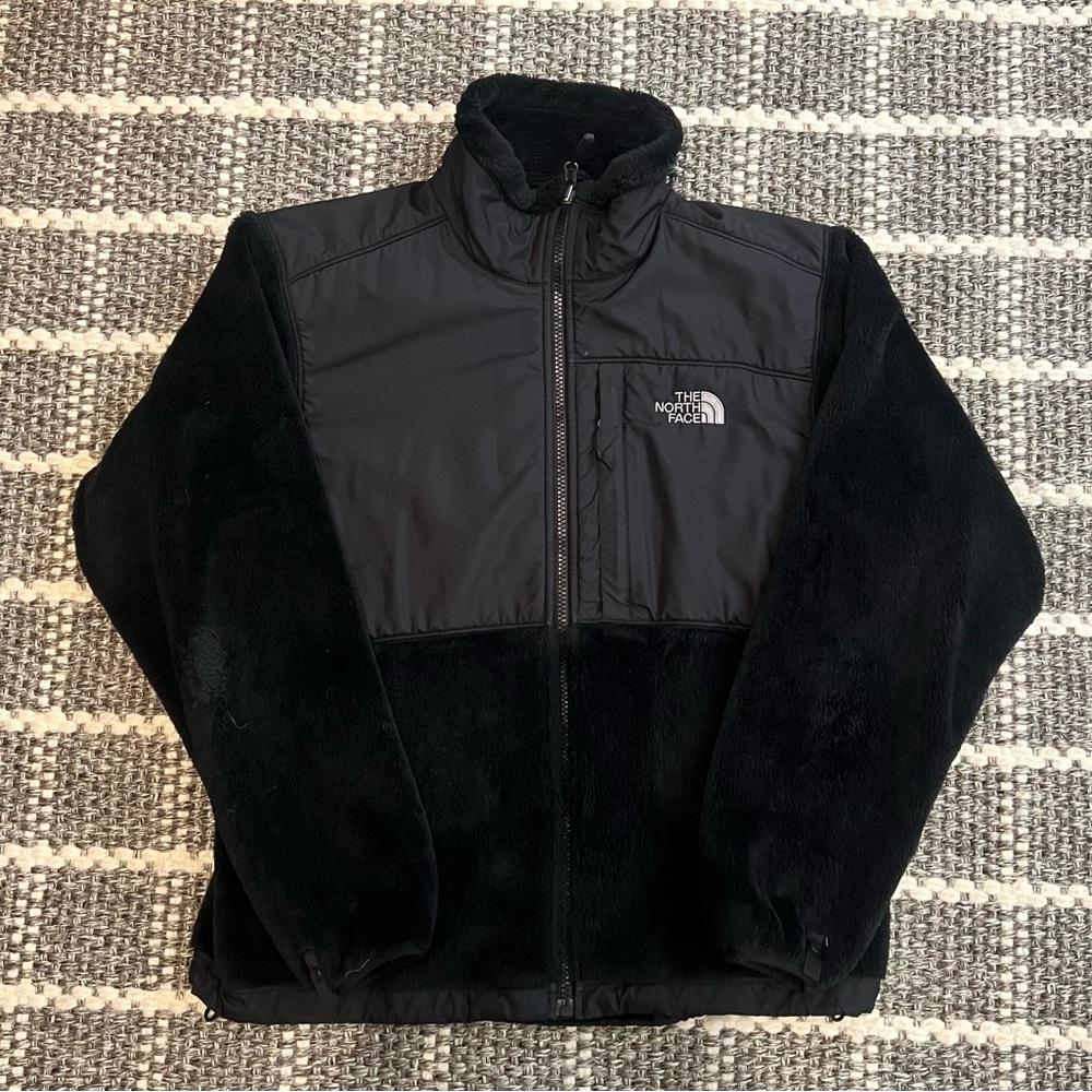 The North Face Women’s Black Performance Jacket-Fleece on bottom